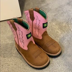 Never worn John Deer boots!